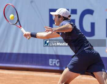 2024-07-18 - Gstaad Switzerland, 07 18 2024: Gustavio Heide (BRA) in action during EFG Swiss Open. - EFG SWISS OPEN GSTAAD - INTERNATIONALS - TENNIS