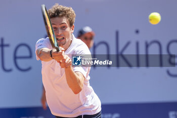 2024-07-18 - Gstaad Switzerland, 07 18 2024: Ugo Humbert (FRA) in action during EFG Swiss Open. - EFG SWISS OPEN GSTAAD - INTERNATIONALS - TENNIS