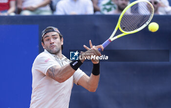 2024-07-18 - Gstaad Switzerland, 07 18 2024: Matteo Berrettini (ITA) in action during EFG Swiss Open. - EFG SWISS OPEN GSTAAD - INTERNATIONALS - TENNIS