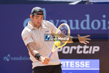 2024-07-18 - Gstaad Switzerland, 07 18 2024: Matteo Berrettini (ITA) in action during EFG Swiss Open. - EFG SWISS OPEN GSTAAD - INTERNATIONALS - TENNIS