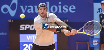 2024-07-18 - Gstaad Switzerland, 07 18 2024: Matteo Berrettini (ITA) in action during EFG Swiss Open. - EFG SWISS OPEN GSTAAD - INTERNATIONALS - TENNIS