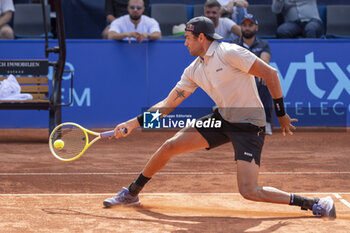 2024-07-18 - Gstaad Switzerland, 07 18 2024: Matteo Berrettini (ITA) in action during EFG Swiss Open. - EFG SWISS OPEN GSTAAD - INTERNATIONALS - TENNIS