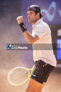 2024-07-18 - Gstaad Switzerland, 07 18 2024: Matteo Berrettini (ITA) in action during EFG Swiss Open. - EFG SWISS OPEN GSTAAD - INTERNATIONALS - TENNIS