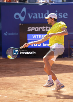 2024-07-18 - Gstaad Switzerland, 07 18 2024: Daniel Galan (COL) in action during EFG Swiss Open. - EFG SWISS OPEN GSTAAD - INTERNATIONALS - TENNIS