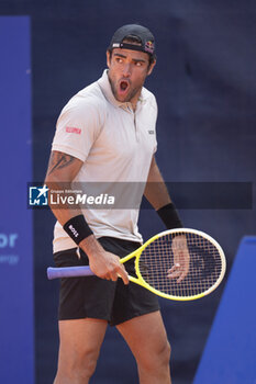 2024-07-18 - Gstaad Switzerland, 07 18 2024: Matteo Berrettini (ITA) in action during EFG Swiss Open. - EFG SWISS OPEN GSTAAD - INTERNATIONALS - TENNIS