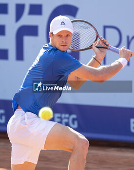 2024-07-18 - Gstaad Switzerland, 07 18 2024: Yannick Hanfmann (GER) in action during EFG Swiss Open. - EFG SWISS OPEN GSTAAD - INTERNATIONALS - TENNIS