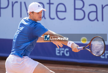 2024-07-18 - Gstaad Switzerland, 07 18 2024: Yannick Hanfmann (GER) in action during EFG Swiss Open. - EFG SWISS OPEN GSTAAD - INTERNATIONALS - TENNIS