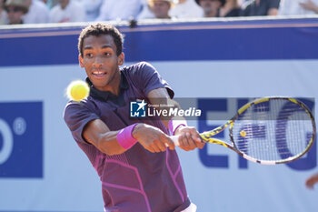 2024-07-18 - Gstaad Switzerland, 07 18 2024: Felix Auger-Aliassime (CAN) in action during EFG Swiss Open. - EFG SWISS OPEN GSTAAD - INTERNATIONALS - TENNIS