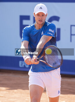 2024-07-18 - Gstaad Switzerland, 07 18 2024: Yannick Hanfmann (GER) in action during EFG Swiss Open. - EFG SWISS OPEN GSTAAD - INTERNATIONALS - TENNIS