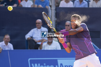 2024-07-18 - Gstaad Switzerland, 07 18 2024: Felix Auger-Aliassime (CAN) in action during EFG Swiss Open. - EFG SWISS OPEN GSTAAD - INTERNATIONALS - TENNIS