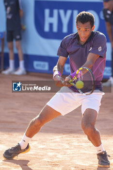 2024-07-18 - Gstaad Switzerland, 07 18 2024: Felix Auger-Aliassime (CAN) in action during EFG Swiss Open. - EFG SWISS OPEN GSTAAD - INTERNATIONALS - TENNIS