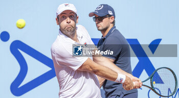 2024-07-19 - Gstaad Switzerland, 07 19 2024: Quentin Halys (FRA) in action during EFG Swiss Open. - EFG SWISS OPEN GSTAAD - INTERNATIONALS - TENNIS