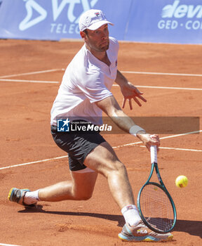 2024-07-19 - Gstaad Switzerland, 07 19 2024: Quentin Halys (FRA) in action during EFG Swiss Open. - EFG SWISS OPEN GSTAAD - INTERNATIONALS - TENNIS