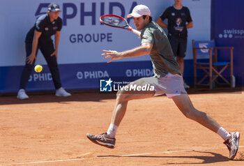 2024-07-19 - Gstaad Switzerland, 07 19 2024: Gustavio Heide (BRA) in action during EFG Swiss Open. - EFG SWISS OPEN GSTAAD - INTERNATIONALS - TENNIS