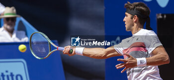 2024-07-19 - Gstaad Switzerland, 07 19 2024: Tomas Martin Etcheverry (ARG) in action during EFG Swiss Open. - EFG SWISS OPEN GSTAAD - INTERNATIONALS - TENNIS