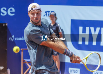 2024-07-19 - Gstaad Switzerland, 07 19 2024: Jan-Lennard Struff (GER) in action during EFG Swiss Open. - EFG SWISS OPEN GSTAAD - INTERNATIONALS - TENNIS