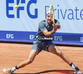 2024-07-19 - Gstaad Switzerland, 07 19 2024: Jan-Lennard Struff (GER) in action during EFG Swiss Open. - EFG SWISS OPEN GSTAAD - INTERNATIONALS - TENNIS