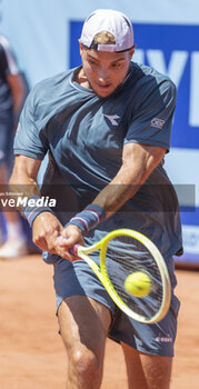 2024-07-19 - Gstaad Switzerland, 07 19 2024: Jan-Lennard Struff (GER) in action during EFG Swiss Open. - EFG SWISS OPEN GSTAAD - INTERNATIONALS - TENNIS