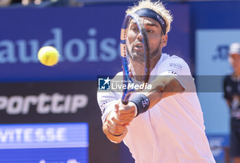 2024-07-19 - Gstaad Switzerland, 07 19 2024: Fabio Fognini (ITA) in action during EFG Swiss Open. - EFG SWISS OPEN GSTAAD - INTERNATIONALS - TENNIS