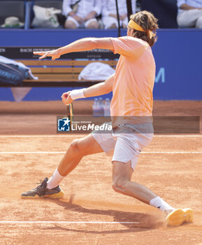 2024-07-19 - Gstaad Switzerland, 07 19 2024: Stefanos Tsitsipas (GRE) in action during EFG Swiss Open. - EFG SWISS OPEN GSTAAD - INTERNATIONALS - TENNIS