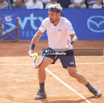 2024-07-19 - Gstaad Switzerland, 07 19 2024: Fabio Fognini (ITA) in action during EFG Swiss Open. - EFG SWISS OPEN GSTAAD - INTERNATIONALS - TENNIS