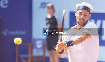 2024-07-19 - Gstaad Switzerland, 07 19 2024: Fabio Fognini (ITA) in action during EFG Swiss Open. - EFG SWISS OPEN GSTAAD - INTERNATIONALS - TENNIS