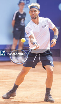 2024-07-19 - Gstaad Switzerland, 07 19 2024: Fabio Fognini (ITA) in action during EFG Swiss Open. - EFG SWISS OPEN GSTAAD - INTERNATIONALS - TENNIS