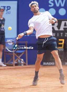 2024-07-19 - Gstaad Switzerland, 07 19 2024: Fabio Fognini (ITA) in action during EFG Swiss Open. - EFG SWISS OPEN GSTAAD - INTERNATIONALS - TENNIS