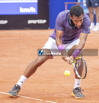 2024-07-19 - Gstaad Switzerland, 07 19 2024: Felix Auger-Aliassime (CAN) in action during EFG Swiss Open. - EFG SWISS OPEN GSTAAD - INTERNATIONALS - TENNIS