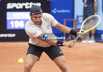 2024-07-19 - Gstaad Switzerland, 07 19 2024: Matteo Berrettini (ITA) in action during EFG Swiss Open. - EFG SWISS OPEN GSTAAD - INTERNATIONALS - TENNIS