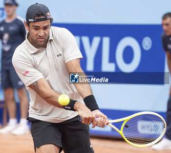 2024-07-19 - Gstaad Switzerland, 07 19 2024: Matteo Berrettini (ITA) in action during EFG Swiss Open. - EFG SWISS OPEN GSTAAD - INTERNATIONALS - TENNIS