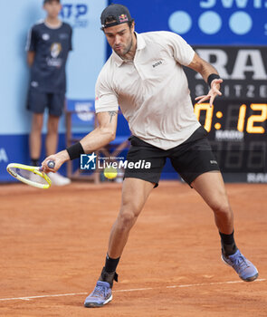 2024-07-19 - Gstaad Switzerland, 07 19 2024: Matteo Berrettini (ITA) in action during EFG Swiss Open. - EFG SWISS OPEN GSTAAD - INTERNATIONALS - TENNIS