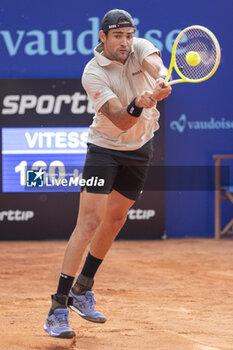 2024-07-19 - Gstaad Switzerland, 07 19 2024: Matteo Berrettini (ITA) in action during EFG Swiss Open. - EFG SWISS OPEN GSTAAD - INTERNATIONALS - TENNIS