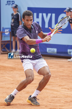 2024-07-19 - Gstaad Switzerland, 07 19 2024: Felix Auger-Aliassime (CAN) in action during EFG Swiss Open. - EFG SWISS OPEN GSTAAD - INTERNATIONALS - TENNIS