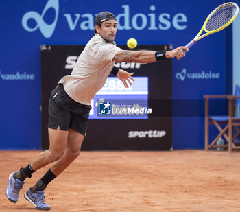 2024-07-19 - Gstaad Switzerland, 07 19 2024: Matteo Berrettini (ITA) in action during EFG Swiss Open. - EFG SWISS OPEN GSTAAD - INTERNATIONALS - TENNIS