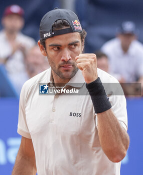 2024-07-19 - Gstaad Switzerland, 07 19 2024: Matteo Berrettini (ITA) in action during EFG Swiss Open. - EFG SWISS OPEN GSTAAD - INTERNATIONALS - TENNIS