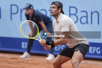 2024-07-19 - Gstaad Switzerland, 07 19 2024: Matteo Berrettini (ITA) in action during EFG Swiss Open. - EFG SWISS OPEN GSTAAD - INTERNATIONALS - TENNIS