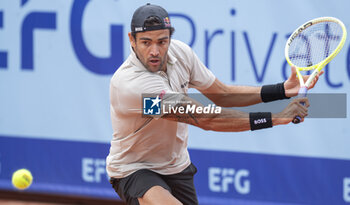 2024-07-19 - Gstaad Switzerland, 07 19 2024: Matteo Berrettini (ITA) in action during EFG Swiss Open. - EFG SWISS OPEN GSTAAD - INTERNATIONALS - TENNIS