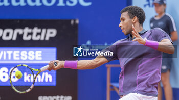 2024-07-19 - Gstaad Switzerland, 07 19 2024: Felix Auger-Aliassime (CAN) in action during EFG Swiss Open. - EFG SWISS OPEN GSTAAD - INTERNATIONALS - TENNIS