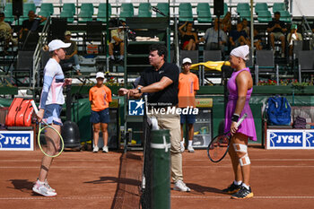 2024-07-21 - Diana Shnaider during the final match vs. Aliaksandra Sasnovich at the WTA250 Hungarian Gran Prix Tennis on 19th July 2024 at Romai Teniszakademia, Budapest, Hungary - WTA HUNGARIAN GRAND PRIX - FINAL - INTERNATIONALS - TENNIS