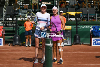 2024-07-21 - Diana Shnaider during the final match vs. Aliaksandra Sasnovich at the WTA250 Hungarian Gran Prix Tennis on 19th July 2024 at Romai Teniszakademia, Budapest, Hungary - WTA HUNGARIAN GRAND PRIX - FINAL - INTERNATIONALS - TENNIS