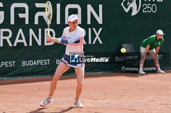 2024-07-21 - Aliaksandra Sasnovich during the final match vs. Diana Shnaider at the WTA250 Hungarian Gran Prix Tennis on 19th July 2024 at Romai Teniszakademia, Budapest, Hungary - WTA HUNGARIAN GRAND PRIX - FINAL - INTERNATIONALS - TENNIS