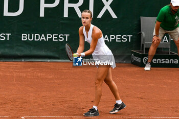 2024-07-20 - Anna Karolina Schmiedlova (SVK) during the quarter finals match vs. Aliaksandra Sasnovich at the WTA250 Hungarian Gran Prix Tennis on 19th July 2024 at Romai Teniszakademia, Budapest, Hungary - WTA HUNGARIAN GRAND PRIX - SEMIFINAL - INTERNATIONALS - TENNIS