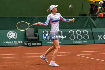 2024-07-20 - Aliaksandra Sasnovich during the quarter finals match vs. Anna Karolina Schmiedlova (SVK) at the WTA250 Hungarian Gran Prix Tennis on 19th July 2024 at Romai Teniszakademia, Budapest, Hungary - WTA HUNGARIAN GRAND PRIX - SEMIFINAL - INTERNATIONALS - TENNIS