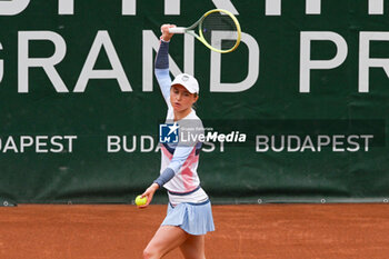 2024-07-20 - Aliaksandra Sasnovich during the quarter finals match vs. Anna Karolina Schmiedlova (SVK) at the WTA250 Hungarian Gran Prix Tennis on 19th July 2024 at Romai Teniszakademia, Budapest, Hungary - WTA HUNGARIAN GRAND PRIX - SEMIFINAL - INTERNATIONALS - TENNIS