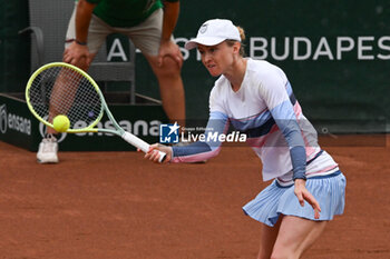 2024-07-20 - Aliaksandra Sasnovich during the quarter finals match vs. Anna Karolina Schmiedlova (SVK) at the WTA250 Hungarian Gran Prix Tennis on 19th July 2024 at Romai Teniszakademia, Budapest, Hungary - WTA HUNGARIAN GRAND PRIX - SEMIFINAL - INTERNATIONALS - TENNIS