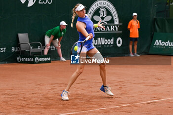 2024-07-20 - Fanny Stollar (HUN) playing duo with Katarzyna Piter (POL) during the semifinal match vs. Anna Danilina(KAZ) and Irina Khromacheva at the WTA250 Hungarian Gran Prix Tennis on 20th July 2024 at Romai Teniszakademia, Budapest, Hungary - WTA HUNGARIAN GRAND PRIX - SEMIFINAL - INTERNATIONALS - TENNIS