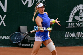 2024-07-20 - Fanny Stollar (HUN) playing duo with Katarzyna Piter (POL) during the semifinal match vs. Anna Danilina(KAZ) and Irina Khromacheva at the WTA250 Hungarian Gran Prix Tennis on 20th July 2024 at Romai Teniszakademia, Budapest, Hungary - WTA HUNGARIAN GRAND PRIX - SEMIFINAL - INTERNATIONALS - TENNIS