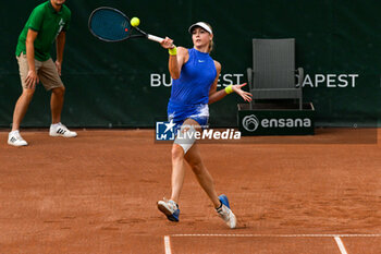 2024-07-20 - Fanny Stollar (HUN) playing duo with Katarzyna Piter (POL) during the semifinal match vs. Anna Danilina(KAZ) and Irina Khromacheva at the WTA250 Hungarian Gran Prix Tennis on 20th July 2024 at Romai Teniszakademia, Budapest, Hungary - WTA HUNGARIAN GRAND PRIX - SEMIFINAL - INTERNATIONALS - TENNIS