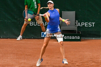 2024-07-20 - Fanny Stollar (HUN) playing duo with Katarzyna Piter (POL) during the semifinal match vs. Anna Danilina(KAZ) and Irina Khromacheva at the WTA250 Hungarian Gran Prix Tennis on 20th July 2024 at Romai Teniszakademia, Budapest, Hungary - WTA HUNGARIAN GRAND PRIX - SEMIFINAL - INTERNATIONALS - TENNIS